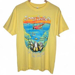 Jimmy Buffet Concert Tee Men's 2021 Life on the Flip Side Tour Margaritaville M